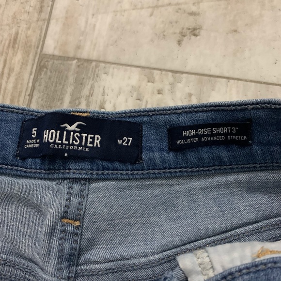 •Hollister• High Rise Shorts 3 Advanced Stretch Sz 5! - Picture 6 of 10
